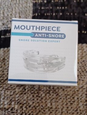 4/$40 New Anti-Snore Mouthpiece - Clear & Factory Sealed
